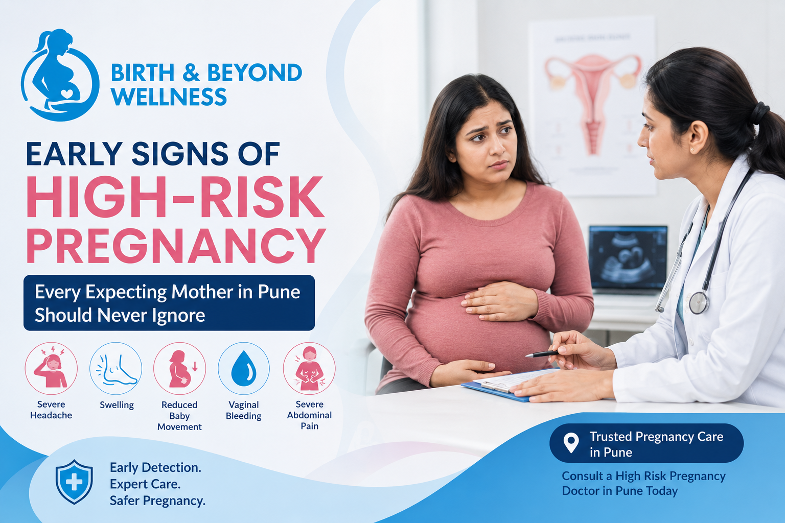 Early Signs of High-Risk Pregnancy Every Expecting Mother in Pune Should Never Ignore